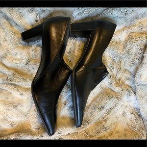 Stuart Weitzman black leather boots